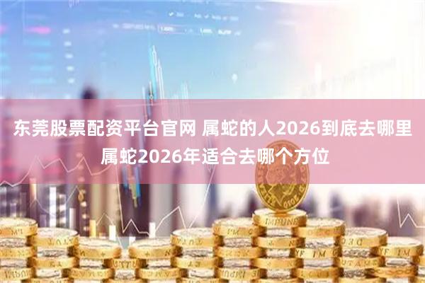东莞股票配资平台官网 属蛇的人2026到底去哪里 属蛇2026年适合去哪个方位